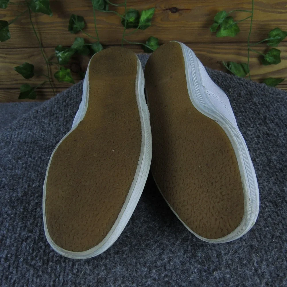 Keds Champion Oxford Leather Women's White Sneakers Size 5.5 Casual‎ Walking